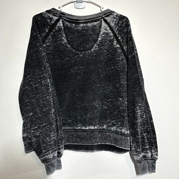 Odd People RKB Coors Banquet Rodeo Sweatshirt Burnout Acid Wash Gray XS - Picture 5 of 5